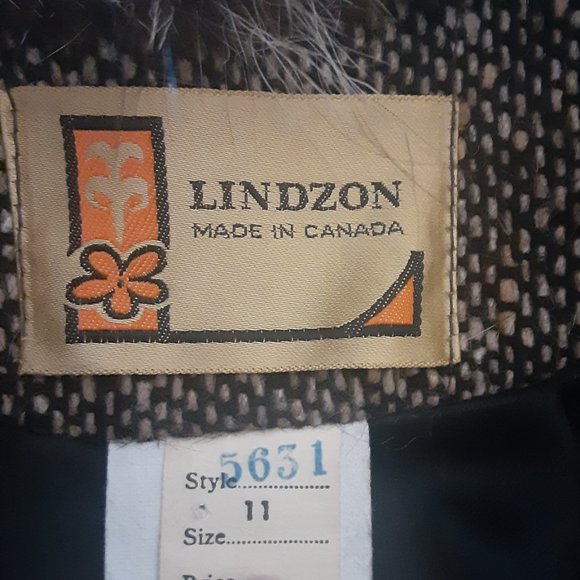 Vintage Fur/ Wool Jacket- Women's Size S/M- Excellent Condition - Picture 10 of 11